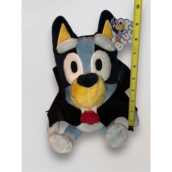 Bluey and Bingo Halloween Plush Pumpkin Vampire 12" Inches New 2024 - Picture 10 of 12